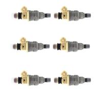 Petrol Injection Nozzles Compatible with Hyundai for Elantra 1992 1993 1994 1995 35310-32560 6Pcs Car Fuel Spray Nozzle Fuel Injector Nozzle