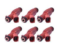 Petrol Injection Nozzles Compatible with KIA for Forte 1.8L 2.0L 2014 2015 2016 2017 2018 2019 353102E000 35310-2E000 6Pcs Car Fuel Injection Nozzle Car Fuel Injector