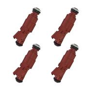 Petrol Injection Nozzles Compatible with Kia for Forte for Soul 353102E000 4PCS Car Engine Injector Car Fuel Injector Nozzle Car Accessories