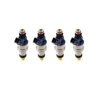 Petrol Injection Nozzles Compatible with Mitsubishi for Galant DE L4 2.4 1994 1995 1996 1997 1998 842-12147 Md175078 4pcs Car Fuel Injector Nozzle Fuel Injectors