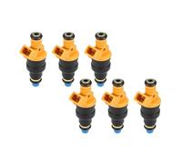 Petrol Injection Nozzles Fuel Injector 0280150714 Connectors For Bmw 535 635Csi 735 L6 L7 6 Pcs Fuel Injector
