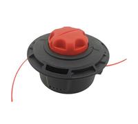 Petrol Mower Trimmer Head M10x1.25 Compatible with FUXTEC Strimmer Bump Feed Line Spool Lawn Mower Brush Cutter
