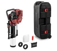 Petrol Post Driver 1,500 W - Post Drivers by Hillvert Black,Red