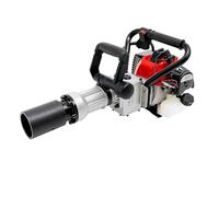 Petrol Post Driver 32.7CC 2 Stroke Pile Driver Handheld T-Post Driver Gas Powered Fence Knocker for Farm Construction & Landscaping