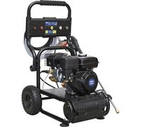 Petrol Powered Pressure Washer - 6.5hp Engine - 220bar - Self Priming Pump