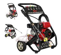 Petrol Pressure Washer 2500PSI High Power Jet Washing Machine Patio Car Cleaner