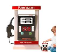 Petrol Station Toys - Playset Sounds Simulation, Desktop Children Educational, Sturdy For Kids Reliable, Distinctive Development Activity Game | Excellent Compact Feature for Learning
