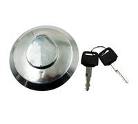 Petrol Tank Cap Motorcycle Parts Replacement Aluminium Fuel Gas Tank Cover Lock Cap Set for King 125 CBT125