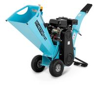 Petrol Wood Chipper 6.5 hp 70 mm - Garden Chippers by Hillvert Blue
