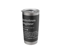 Petroleum Engineer Job Definition Funny Engineering Stainless Steel Insulated Tumbler