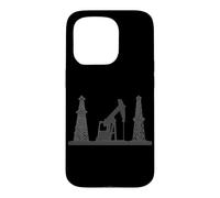 Petroleum Pump Jack for Oil Field Workers Case for iPhone 15 Pro