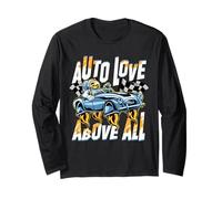 Petrolhead Car Tuning Drifting Auto Love Above All Long Sleeve T-Shirt