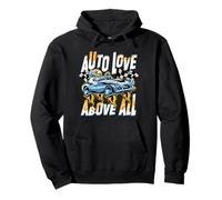 Petrolhead Car Tuning Drifting Auto Love Above All Pullover Hoodie