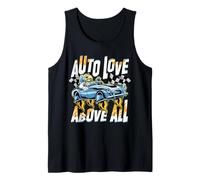 Petrolhead Car Tuning Drifting Auto Love Above All Tank Top