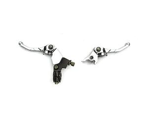 PetrolScooter Brake & Clutch Lever Set Hydraulic Snap Back Pit Bike 110cc 125cc 140cc
