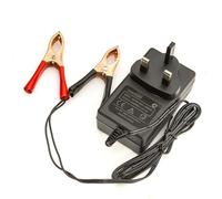 PetrolScooter Intelligent 6v 1 Amp Lead Acid Battery Charger Automatic Smart Optimiser Electric Ride On Car UK Plug