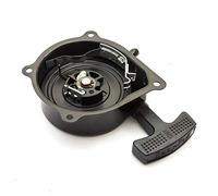 Petrolscooter Non OEM Metal Pull Start Black Compatible/Replacement For LT50 Quad Bike/ATV Recoil Starter Pullstart