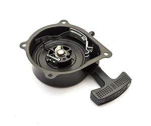 Petrolscooter Non OEM Metal Pull Start Black Compatible/Replacement For LT50 Quad Bike/ATV Recoil Starter Pullstart