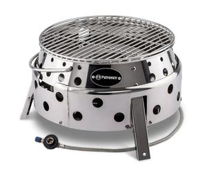 Petromax Atago Collapsible Stainless Steel Gas BBQ Grill