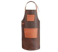 Petromax Buff Leather Apron with neck strap