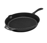 Petromax Cast Iron Grill Pan 35 cm Cast Iron Fire Pan with Handle