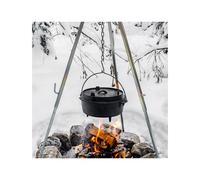 Petromax - Cast iron kitchen saucepan - Dutch Ovens Ft4.5 W/O Leg - Black Black