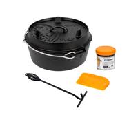 Petromax Dutch Oven With Flat Base 4.5l Black