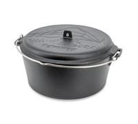 Petromax Dutch Oven Essential Line 7.5 L Cast Iron Fire Pot with Pan Lid