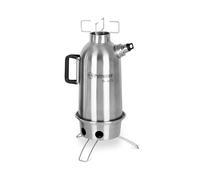 Petromax Fire Kettle Outdoor Stove - Campfire Cookware Boils Water or Heats Up Small Meals, Stainless Steel, 0.79 Quart