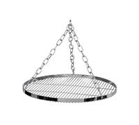 Petromax Hanging Grate with Steel Chain - Robust Cast Iron Cooking Grate for Outdoors, Camping & Camping - Ideal for Tripod and Campfire