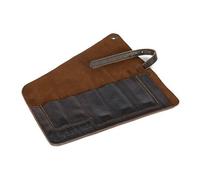 Petromax Cutlery Bag for Travel and Camping | Leather | for Petromax Camping Cutlery | Roll Bag | Storage Bag for Cutlery | Transport Bag with Metal Eyelet