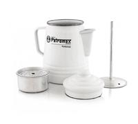 Petromax Perkomax White Enamel 1.3L Coffee Percolator perfect for Campfire / Hob