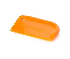 Petromax Scraper with Grooves for Fire Pots & Pans - Heat Resistant, Cleans Without Damaging Patina, Removes Stubborn Residue