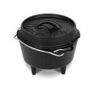PETROMAX SMALL CAST IRON DUTCH OVEN WITH LEGS FT1 0.93L CAPACITY