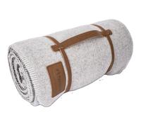Petromax Smoky Wool Blanket, blanket, white/gray 150 x 200 cm