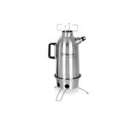 Petromax Fire Kettle Outdoor Stove - Campfire Cookware Boils Water or Heats Up Small Meals, Stainless Steel, 0.79 Quart