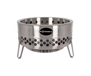Petromax - Stainless steel fire pit - Fire Bowl Tyropit - Grey Grey one size