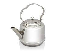 Petromax - Stainless Steel Tea Kettle - Pot size 1,5 l, grey