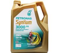 PETRONAS Engine Oil SYNTIUM 3000 FR 5W30 Fully Synthetic 5L API SN ACEA A5/B5