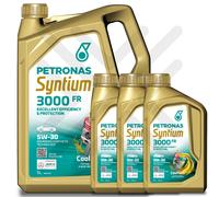 PETRONAS Syntium 3000 FR 5W30 Fully Synthetic Engine Oil 8 Litre 8L (5L +1L X 3)