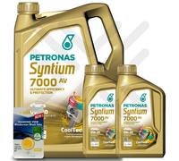 VW 508/509 Engine Oil PETRONAS Syntium 7000 AV 0W20 5 Litre 5L + 5L SCREENWASH