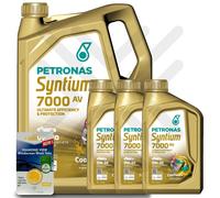 PETRONAS Syntium 7000 AV 0W20 Engine Oil 8 Litre 8L (5L + 1L X3) + 5L SCREENWASH
