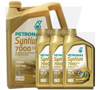 Petronas Syntium 7000 CP 0W30 Fully Synthetic Engine Oil 8L 8 Litre (5L + 1L X3)