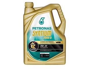 PETRONAS Syntium 7000 E Engine Oil 0W30 5L 5 Litres ACEA C2 API SN ILSAC GF-5