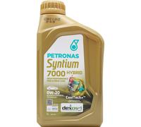 PETRONAS Syntium 7000 Hybrid 0W-20 0W20 Fully Synthetic Engine Oil - 1 Litre 1L