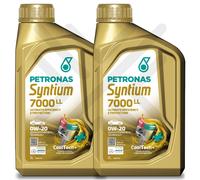 PETRONAS Syntium 7000 LL 0W20 Fully Synthetic Car Engine Oil 2 Litre 2L (1L X 2)