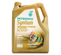 PETRONAS Syntium 7000 Hybrid 0W-20 0W20 Fully Synthetic Engine Oil - 5 Litres 5L
