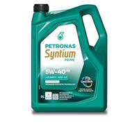 PETRONAS Syntium Prime AV 5W-40 Synthetic Engine Oil 5L | °CoolTech™ Technology, API SN/CF - ACEA C3, Gasoline & Diesel, MB & VW Approved, Turbo & DPF Compatible