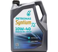 PETRONAS Syntium X 10W-40 Premium Car Engine Oil - ACEA A3/B4 API SN 5 Litres 5L