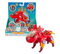 PETRONIX DEFENDERS Giochi Preziosi Pup-E Puppy Mission with Mechanical Function, Action Figure Figure, 12 cm, Transformable Superhero for Children from 3 Years